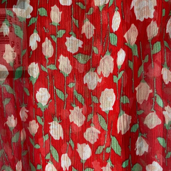 The Kooples Red Rosa Floral Tank Top (NWT) - Picture 12 of 15
